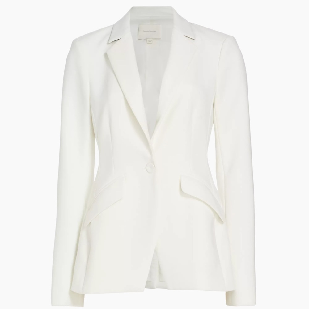 FAVORITE DAUGHTER The Favorite Blazer Suiting Jacket Ivory S